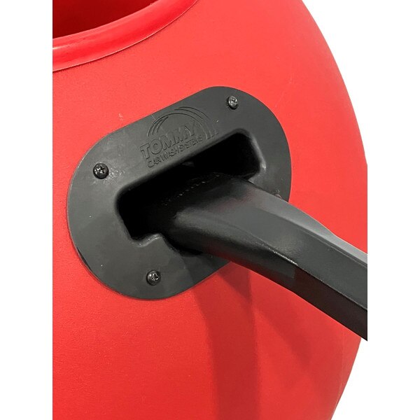 side nozzle holster with nozzle